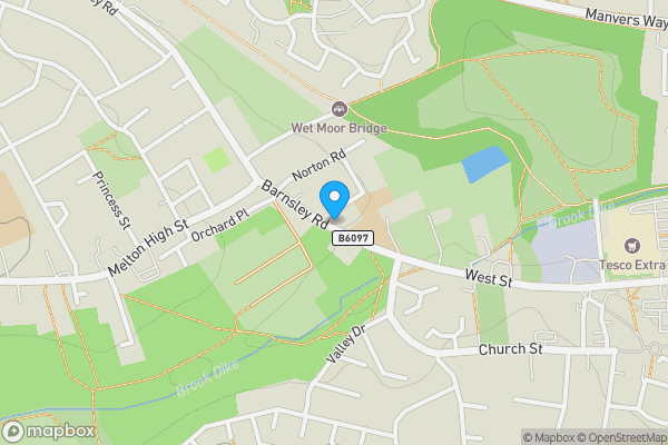 Map location for 16-20 Barnsley Road Wath-Upon-Dearne, Rotherham, South Yorkshire, S63 6PY