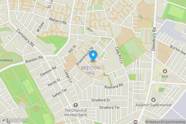 Map location for 15 Flaxton Gardens, Beeston, Leeds, West Yorkshire LS11 6DG