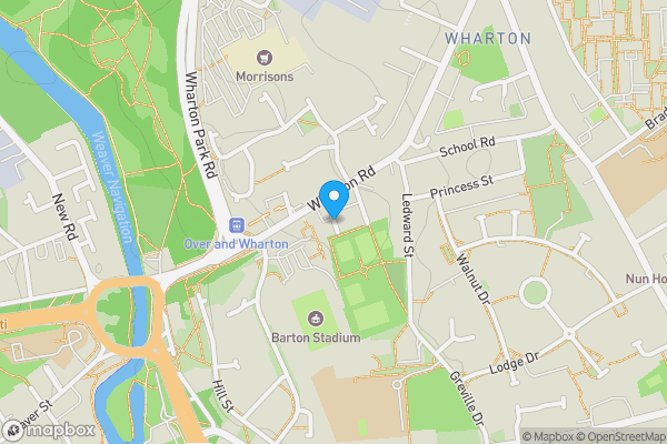 Map location for Park Works, West Dudley Street, Winsford, Cheshire, CW7 3AG