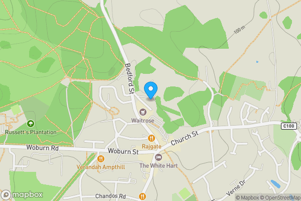 Map location for The Clock House, 2 Bedford Street, Ampthill, Bedford MK45 2NB