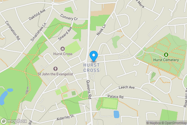 Map location for Kings Road, ASHTON-UNDER-LYNE, Lancashire, OL6 9EE