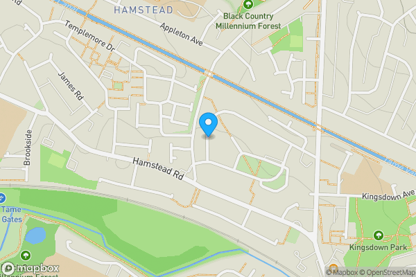 Map location for Langdale Road, , Great Barr, Birmingham, B435RA