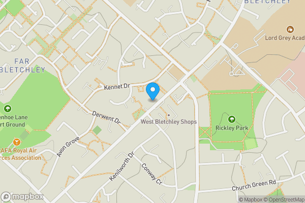 Map location for 227 Whaddon Way, Bletchley, Bletchley, Milton Keynes, Buckinghamshire MK3 7DZ
