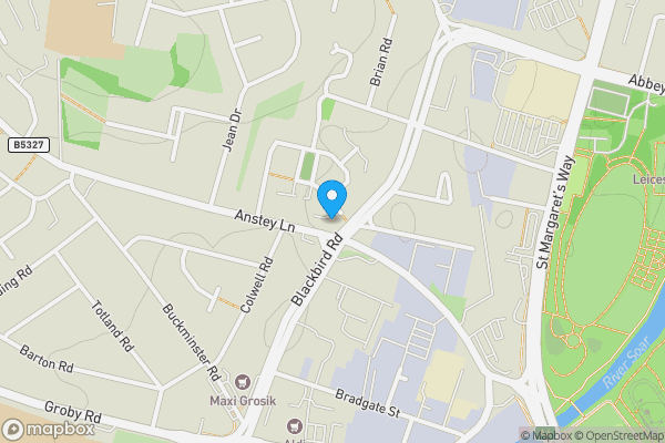 Map location for 22B Montvale Gardens, Leicester, Leicestershire, LE4 0BL