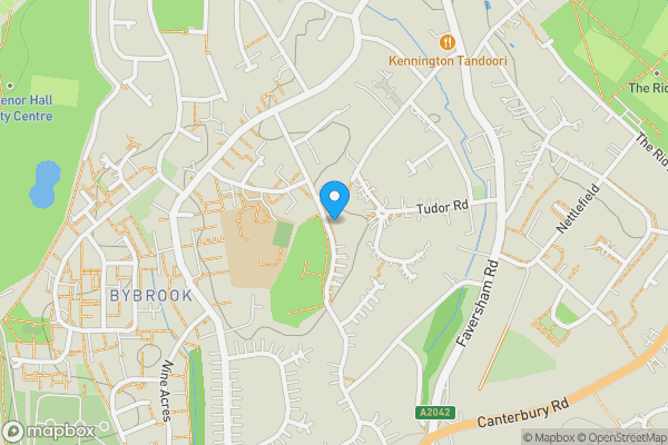 Map location for Land at Rylands Road, Underwood Close & Belmont Road Kennington, Ashford, Kent, TN24 9LR