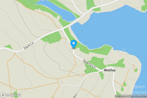 Map location for Former South Toilet Block, Ogston Reservoir, Quarry Lane, Woolley Moor, Alfreton, Derbyshire, DE55 6FN
