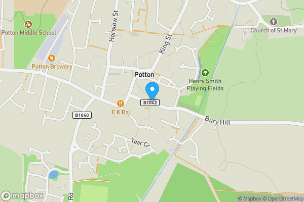 Map location for 20 Royston Court, Potton, Sandy, Bedfordshire, SG19 2NJ