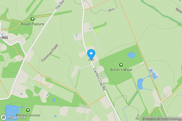 Map location for Luckystone, Carters Clay Road, ROMSEY, Hampshire, SO51 0GL