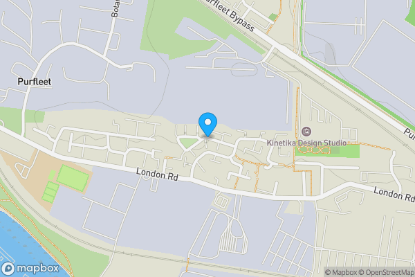 Map location for Kendal, PURFLEET, Essex, RM19 1LN