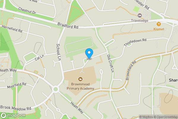 Map location for Pencroft Road, Birmingham, West Midlands, B34 6SP
