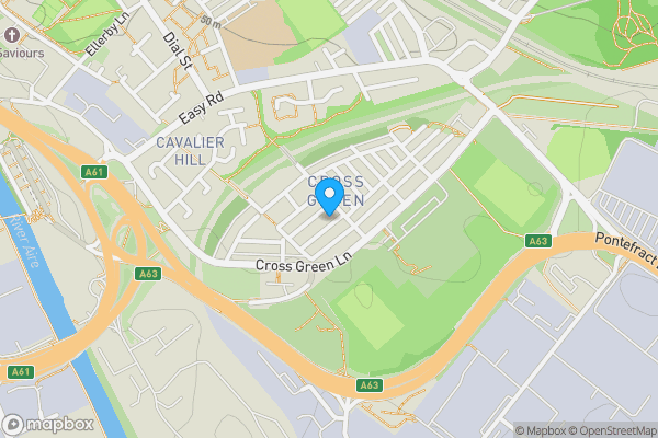 Map location for 23 St. Hildas Place, Leeds, West Yorkshire LS9 0BX