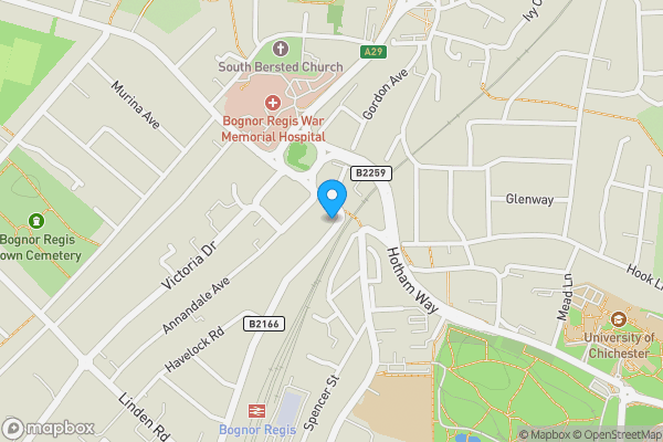 Map location for 131 Longford Road, Bognor Regis PO21 1AE