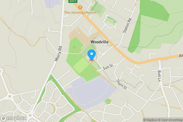Map location for 9 Small Thorn Place, Woodville, Swadlincote DE11 7EJ