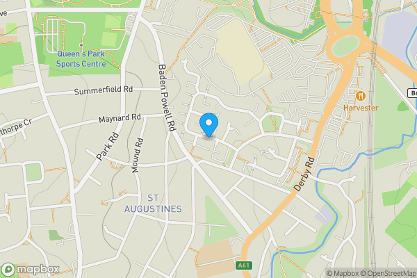 Map location for Horse Chestnut Close, CHESTERFIELD, Derbyshire, S40 2FF