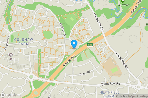 Map location for 24 Peckforton Walk, Wilmslow, SK9 2NX