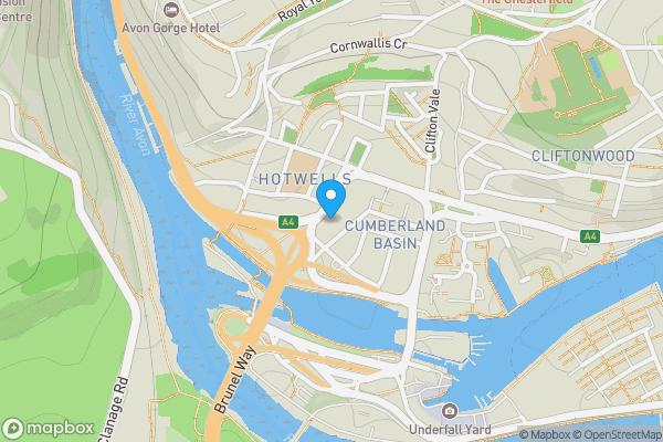 Map location for 311, Hotwell Road, Hotwells, BS8 4NQ