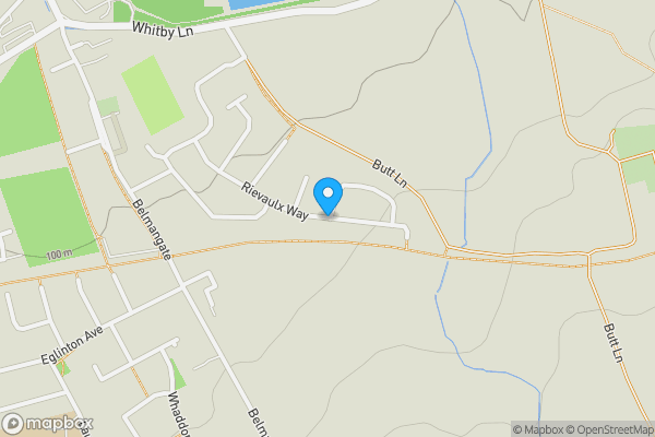 Map location for Rievaulx Way, Guisborough , TS14 7AY