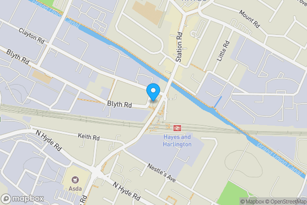 Map location for 84 Trident House, Station Road, Hayes, UB3 4FQ