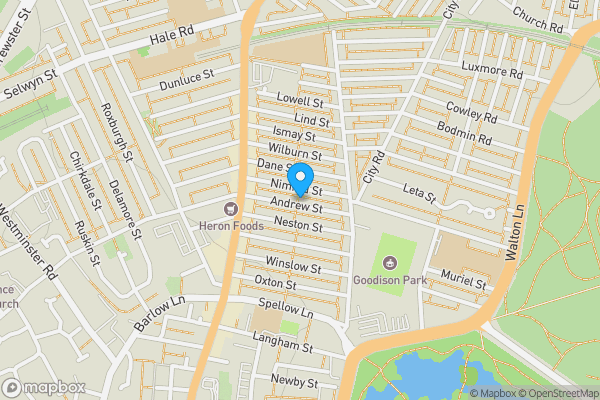 Map location for 39 Andrew Street, Liverpool, Merseyside, L4 4DS L4 4DS