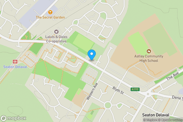 Map location for 10 The Beacons, Astley Road, Seaton Delaval, Whitley Bay, Tyne And Wear, NE25 0EZ