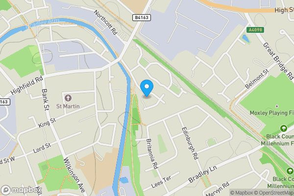 Map location for 28 Loxdale Sidings, Bilston, West Midlands, WV14 0TR