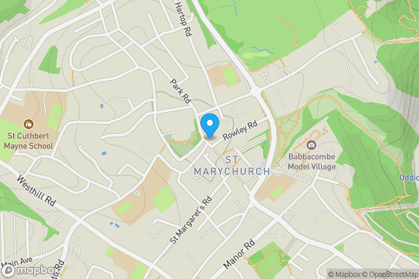 Map location for 83A Fore Street, St Marychurch, Torquay, Torbay, TQ1 4PZ