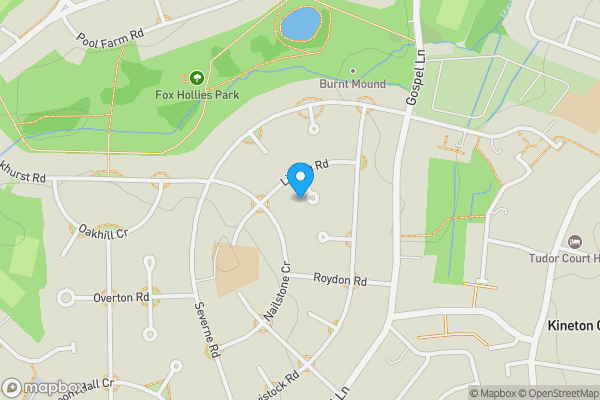 Map location for 9 Wilcote Grove, Acocks Green, Birmingham, B27 7JD