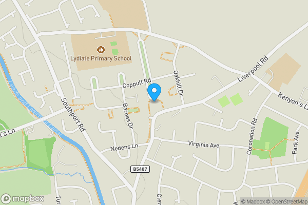 Map location for 43 Haigh Crescent, Liverpool, L31 2LG