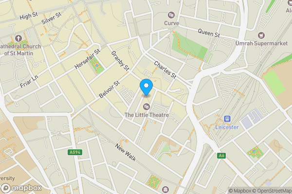 Map location for Flat 311 York Place 2-12, Leicester, Leicestershire, LE1 6NU