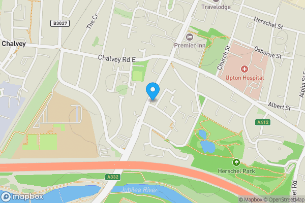 Map location for 127 Windsor Road, Slough, Buckinghamshire, SL1 2JN