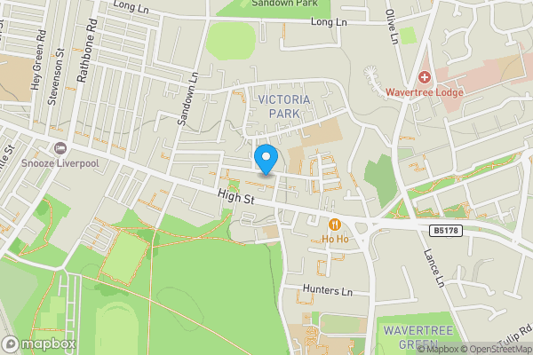 Map location for 42 Chestnut Grove, Wavertree, Liverpool, Merseyside, L15 8HS L15 8HS