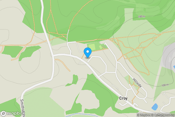 Map location for 1, Smithstone Crescent, Croy, Kilsyth, Glasgow, G65 9HG