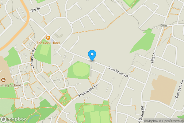 Map location for 154 Two Trees Lane, Denton, Manchester, Lancashire, M34 7GL