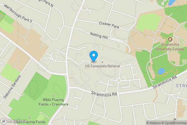 Map location for 53, Danesfort, Malone Road, Belfast, County Antrim, BT9 5QL