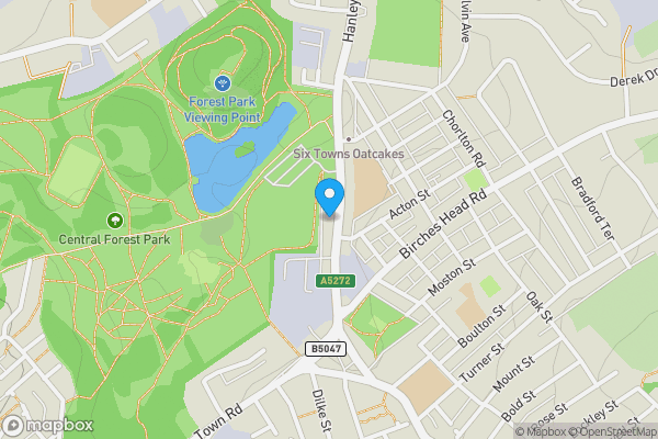 Map location for 85 Chell Street, Stoke-on-Trent, Staffordshire, ST1 6BB