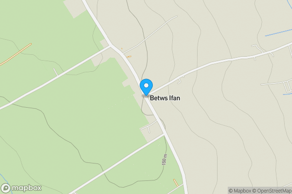 Map location for Betws Ifan, NEWCASTLE EMLYN, Dyfed, SA38 9QL