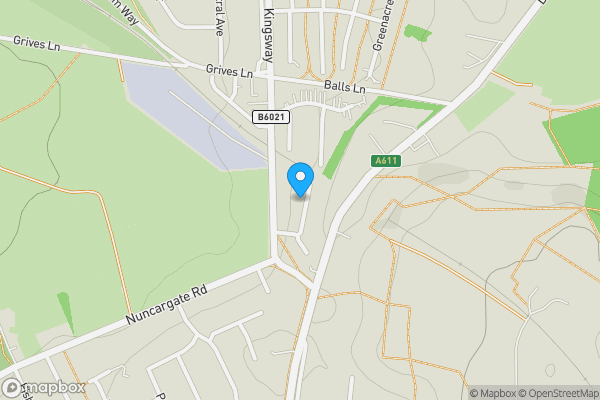 Map location for 21 North Street, Kirkby-in-Ashfield, Nottingham, NG17 9AN