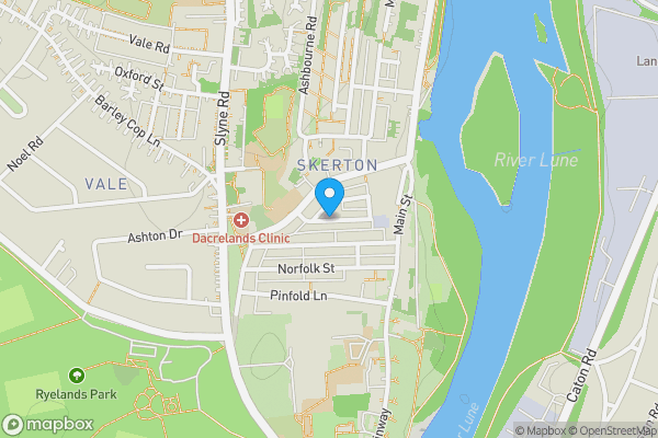 Map location for Gardner Road, Lancaster, Lancashire, LA1 2DB
