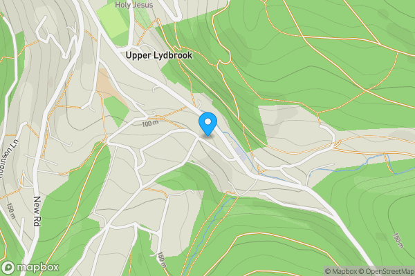 Map location for Spring Bank, Upper Lydbrook, Lydbrook, GL17 9LL