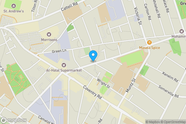 Map location for 24 Grange Road, Small Heath, Birmingham, B10 9QF