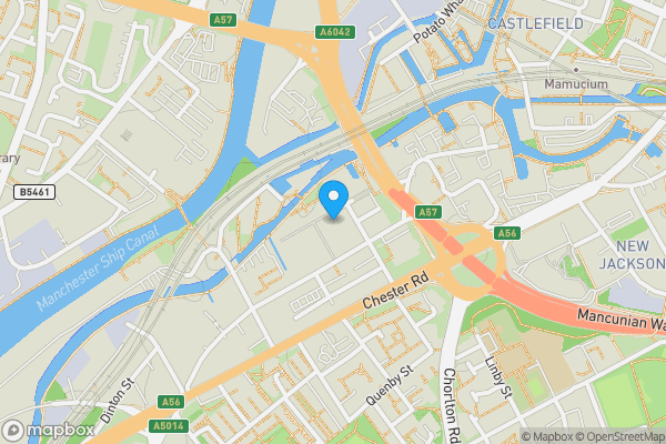Map location for The Base, Castlefield, M15 4JP