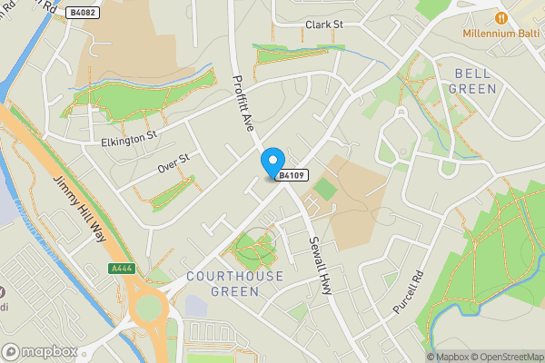 Map location for 173 Bell Green Road, Coventry, West Midlands, CV6 7GW