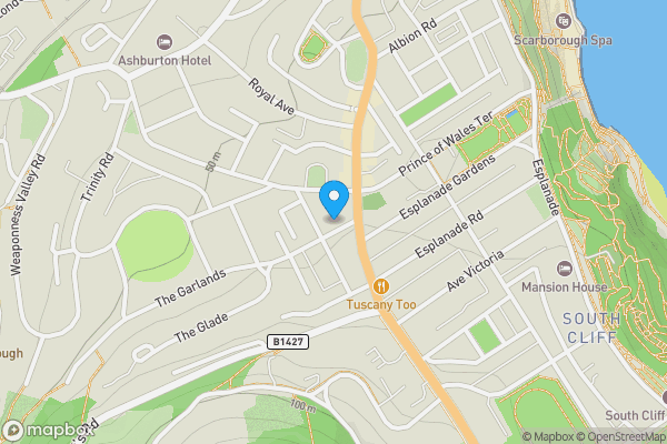 Map location for Ramshill Lodge, Scarborough, North Yorkshire, YO11 2SQ