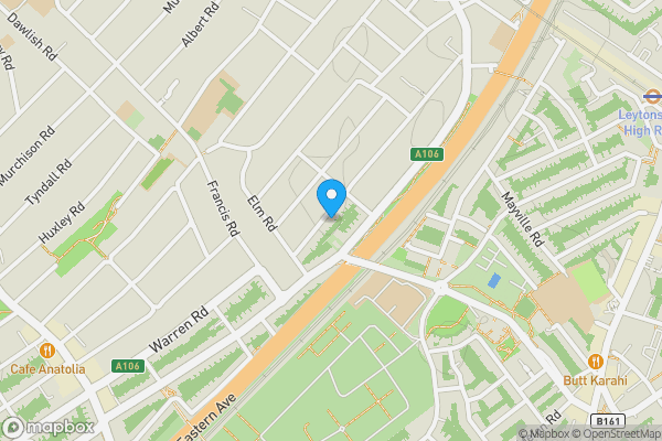 Map location for 42b Ashville Road, London, E11 4DT