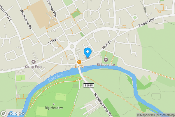 Map location for 60 High Street, Bidford on Avon, Warwickshire, B50 4AB