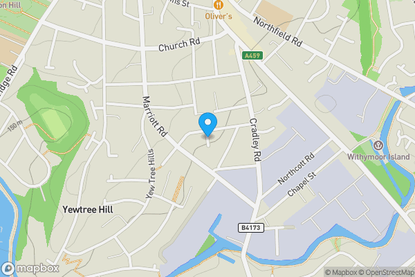 Map location for Yew Tree House Crabmill Lane, Wythall, West Midlands, B38 0HB