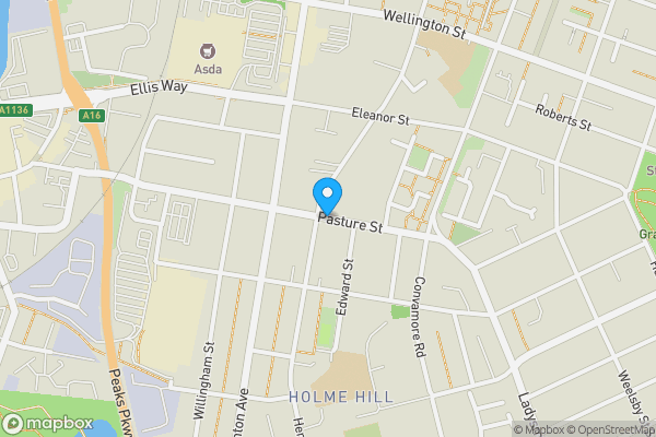 Map location for Retail Premises, Pasture Street, Grimsby, South Humberside, DN32 9EP