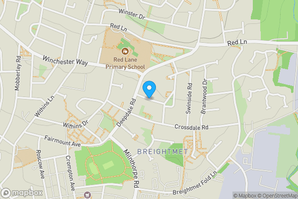 Map location for Goldrill Avenue, Bolton, BL2