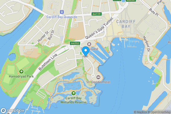 Map location for Havannah Street, Cardiff, South Glamorgan, CF10 5SF