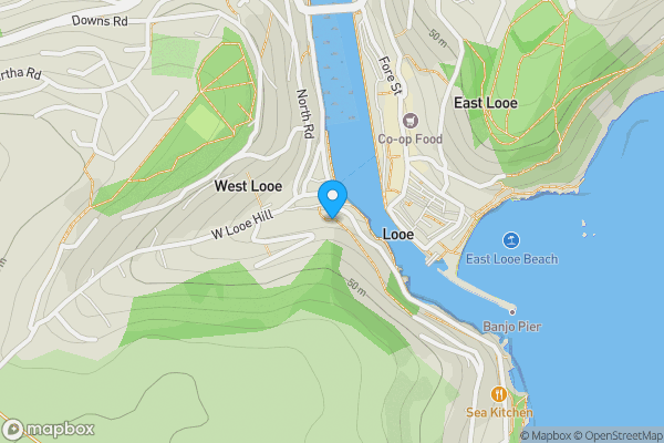 Map location for Island House, Hannafore Lane, Looe, Cornwall, PL13 2DU PL13 2DU